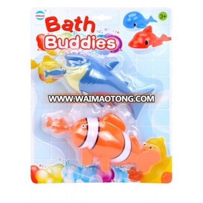 funny bath toys ABS new battery operated swimming fish toy with EN71