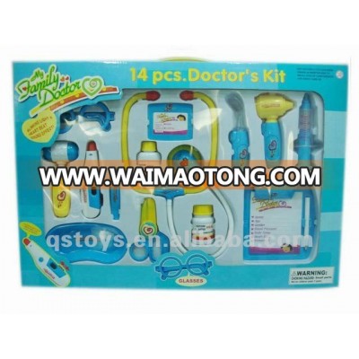 Kids doctor play set,plastic medical toys QS111225022