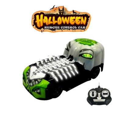 1:20 Wholesale Toys Plastic Babies Car Children Lighted Pumpkin DesignRC Monster Truck Halloween Remote Control Toy Car