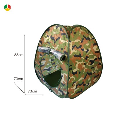 Pop Up Kids Camouflage Beach Tent Army Play Tents Toys For Boys And Girls Outdoor Playing