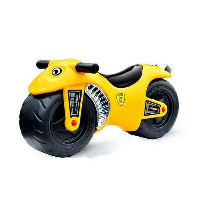 Baby racing motorcycle toy model in color box