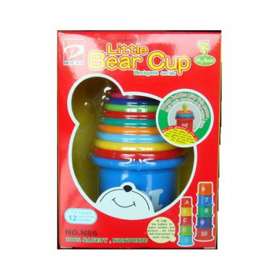 Play Fun Educational Creative Baby Stack Up Cup Toys For Kids