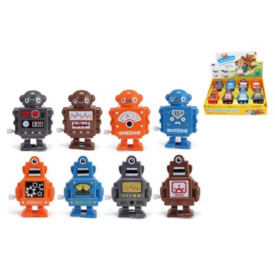 wind up toys for kids plastic robots toy