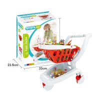 Supermarket Shopping Cart Pretend Play House Children Simulation Trolley Toy Wholesale For Kids