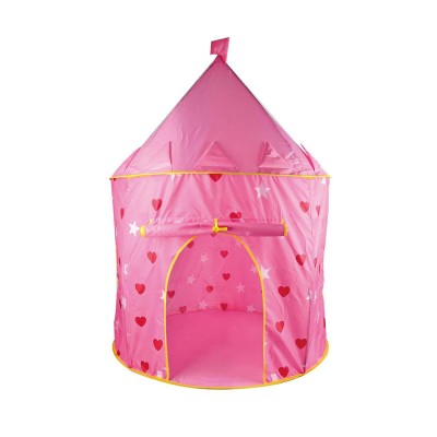 Baby Toys House Pink Portable Folding Princess Play Tents For Child Kids Castle Cubby Play House Toy