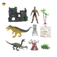 Kids Play Educational Toys Jurassic World Dinosaur Mission Military Base Toy Set Plastic